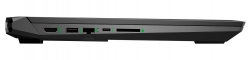 Ноутбук HP Pavilion Gaming 15-dk1057ur Core i7 10750H/8Gb/SSD512Gb/NVIDIA GeForce GTX 1650 Ti 4Gb/15.6/IPS/FHD 1920x1080/Free DOS 3.0/black/green/W