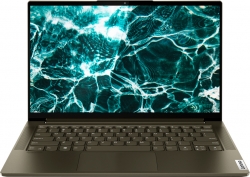 Ноутбук Lenovo Yoga Slim7 14IIL05 Core i7 1065G7/16Gb/SSD512Gb/Intel Iris Plus graphics/14/IPS/FHD 1920x1080/Windows 10/d.green/WiFi/BT/Cam