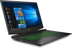 Ноутбук HP Pavilion Gaming 17-cd1051ur Core i5 10300H/16Gb/SSD512Gb/NVIDIA GeForce GTX 1650 4Gb/17.3/IPS/FHD 1920x1080/Windows 10/black/green/WiFi/