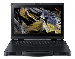 Ноутбук Acer Enduro N7 EN714-51W-563A Core i5 8250U/8Gb/SSD256Gb/Intel UHD Graphics/14/IPS/FHD 1920x1080/Windows 10 Professional/black/WiFi/BT/Cam