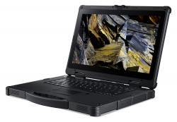 Ноутбук Acer Enduro N7 EN714-51W-563A Core i5 8250U/8Gb/SSD256Gb/Intel UHD Graphics/14/IPS/FHD 1920x1080/Windows 10 Professional/black/WiFi/BT/Cam