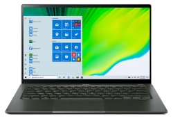 Ультрабук Acer Swift 5 SF514-55GT-76S1 Core i7 1165G7/16Gb/SSD512Gb/NVIDIA GeForce MX350 2Gb/14/IPS/Touch/FHD 1920x1080/Windows 10/d.green/WiFi/BT/