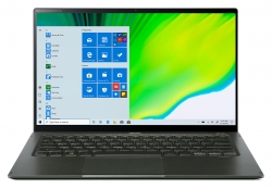 Ультрабук Acer Swift 5 SF514-55TA-725A Core i7 1165G7/16Gb/SSD512Gb/Intel Iris Xe graphics/14/IPS/Touch/FHD 1920x1080/Windows 10/d.green/WiFi/BT/Ca