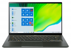 Ультрабук Acer Swift 5 SF514-55TA-725A Core i7 1165G7/16Gb/SSD512Gb/Intel Iris Xe graphics/14/IPS/Touch/FHD 1920x1080/Windows 10/d.green/WiFi/BT/Ca