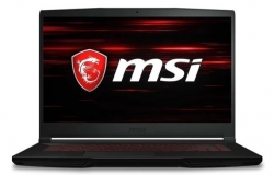 Ноутбук MSI GF63 Thin 9SCSR-897XRU Core i7 9750H/8Gb/1Tb/NVIDIA GeForce GTX 1650 Ti MAX Q 4Gb/15.6/IPS/FHD 1920x1080/Free DOS/black/WiFi/BT/Cam
