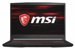 Ноутбук MSI GF63 Thin 9SCSR-1000RU Core i5 9300H/8Gb/1Tb/SSD256Gb/NVIDIA GeForce GTX 1650 Ti MAX Q 4Gb/15.6/IPS/FHD 1920x1080/Windows 10/black/WiFi