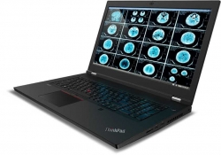 Ноутбук Lenovo ThinkPad P17 Core i7 10750H/16Gb/SSD512Gb/NVIDIA Quadro T2000 4Gb/17.3/IPS/FHD 1920x1080/Windows 10 Professional/black/WiFi/BT/Cam