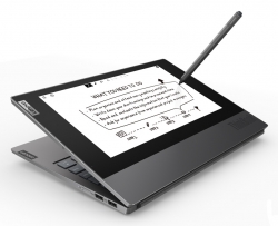 Ноутбук Lenovo Thinkbook Plus Core i5 10210U/8Gb/SSD256Gb/Intel UHD Graphics/13.3/WVA/FHD 1920x1080/Windows 10 Professional 64/grey/WiFi/BT/Cam