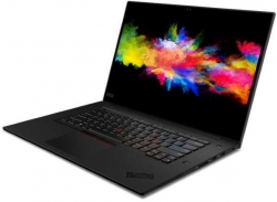 Ноутбук Lenovo ThinkPad P1 Core i7 9850H/16Gb/SSD512Gb/NVIDIA Quadro P1000 4Gb/15.6/WVA/UHD 3840x2160/Windows 10 Professional/black/WiFi/BT/Cam