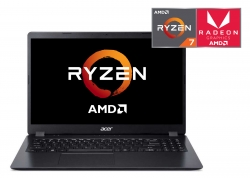 Ноутбук Acer Aspire 3 A315-42-R4WX Ryzen 7 3700U/8Gb/SSD256Gb/AMD Radeon Rx Vega 10/15.6/FHD 1920x1080/Eshell/black/WiFi/BT/Cam