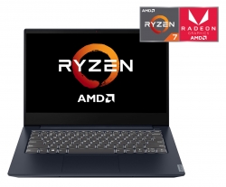 Ноутбук Lenovo IdeaPad S340-14API Ryzen 7 3700U/8Gb/SSD256Gb/AMD Radeon Rx Vega 10/14/IPS/FHD 1920x1080/Windows 10/blue/WiFi/BT/Cam