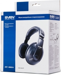 Наушники мониторные Sven AP-860V 2.5м черный проводные оголовье (SV-AP860V)