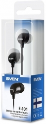 Наушники вкладыши Sven E-101 черный