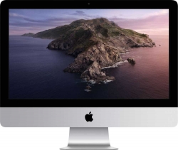 Моноблок Apple iMac MHK23RU/A 21.5 4K i3 8100B (3.6)/8Gb/SSD256Gb/Pro 555X 2Gb/CR/macOS/GbitEth/WiFi/BT/клавиатура/мышь/Cam/серебристый/черный 4096