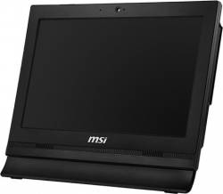 Моноблок MSI Pro 16T 10M-022XRU 15.6 HD Touch Cel 5205U (1.9)/4Gb/SSD256Gb/UHDG/noOS/GbitEth/WiFi/BT/65W/Cam/черный 1366x768
