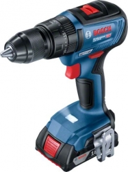 Дрель-шуруповерт ударная Bosch GSB 18V-50 аккум. патрон:быстрозажимной (кейс в комплекте)