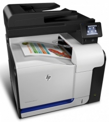 МФУ лазерный HP Color LaserJet Pro 500 MFP M570dw (CZ272A) A4 Duplex WiFi черный/белый