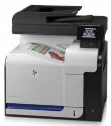 МФУ лазерный HP Color LaserJet Pro 500 MFP M570dw (CZ272A) A4 Duplex WiFi черный/белый