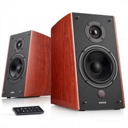 Колонки Edifier R2000DB 2.0 темное дерево BT