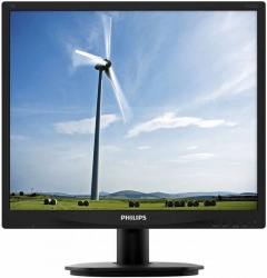Монитор Philips 19 19S4QAB (00/01) черный IPS LED 5:4 DVI M/M матовая 250cd 1280x1024 D-Sub HD READY 3.2кг
