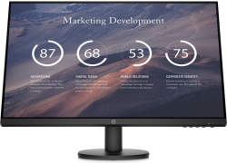 Монитор HP P27v G4 черный