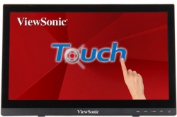 Монитор ViewSonic 15.6 TD1630-3 черный IPS LED 12ms 16:9 HDMI M/M глянцевая 190cd 90гр/60гр 1366x768 D-Sub HD READY USB Touch 1.32кг