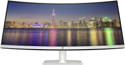 Монитор HP 34 34 f черный IPS 21:9 HDMI 300cd 178гр/178гр 3440x1440 DisplayPort UWQHD USB 7.1кг