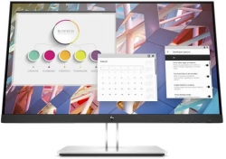 Монитор HP E24 G4 серебристый/черный
