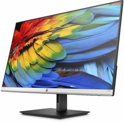 Монитор HP 27fh серебристый/черный