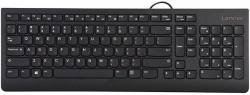 Клавиатура Lenovo 300 черный USB для ноутбука