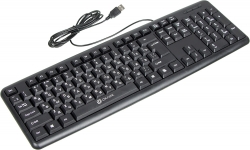 Клавиатура Oklick 180V2 черный USB
