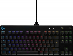 Клавиатура Logitech Gaming Pro механическая черный USB for gamer LED