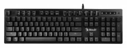 Клавиатура A4 Bloody B500 серый USB for gamer LED