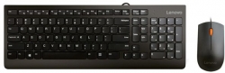 Клавиатура + мышь Lenovo 300 U черный проводная