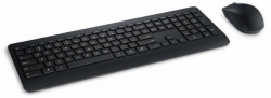 Клавиатура + мышь Microsoft 900 черный беспроводная