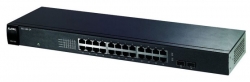 Коммутатор Zyxel GS1100-24-EU0101F 24G 2SFP неуправляемый