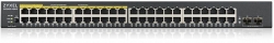 Коммутатор Zyxel GS190048HPV2-EU0101F 48G 2SFP 24PoE+ 170W управляемый