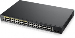 Коммутатор Zyxel GS190048HPV2-EU0101F 48G 2SFP 24PoE+ 170W управляемый