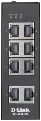 Коммутатор D-Link DIS-100E-8W/A1A 8x100Mb неуправляемый