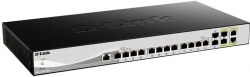 Коммутатор D-Link DXS-1210-16TC 12x10G настраиваемый