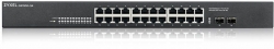 Коммутатор Zyxel GS1100-24-EU0103F 24G 2SFP неуправляемый