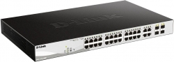 Коммутатор D-Link DGS-1210-28MP/FL1A 24G 24PoE 370W управляемый