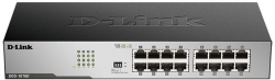Коммутатор D-Link DGS-1016D/I1A 16G неуправляемый