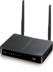 Роутер беспроводной Zyxel LTE3301-PLUS-EU01V1F AC1200 10/100/1000BASE-TX/4G cat.6 черный