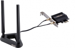Сетевой адаптер WiFi + Bluetooth Asus PCE-AX58BT AX3000 PCI Express (ант.внеш.съем) 2ант.
