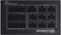 Блок питания Seasonic ATX 850W PRIME PX-850 80+ platinum 24+2x4+4 pin 135mm fan 14xSATA Cab Manag RTL