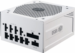 Блок питания Cooler Master ATX 850W V Gold V2 White Case 80+ gold 24+8+4+4pin APFC 120mm fan 12xSATA RTL