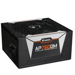 Блок питания Gigabyte ATX 750W AORUS GP-AP750GM-EU 80+ gold 24+4+4pin APFC 135mm fan 6xSATA Cab Manag RTL