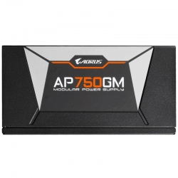 Блок питания Gigabyte ATX 750W AORUS GP-AP750GM-EU 80+ gold 24+4+4pin APFC 135mm fan 6xSATA Cab Manag RTL