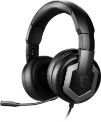 Наушники с микрофоном MSI Immerse GH61 черный накладные USB оголовье S37-0400031-SV1
